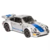 Convertible Silver Sports Car Illusionist